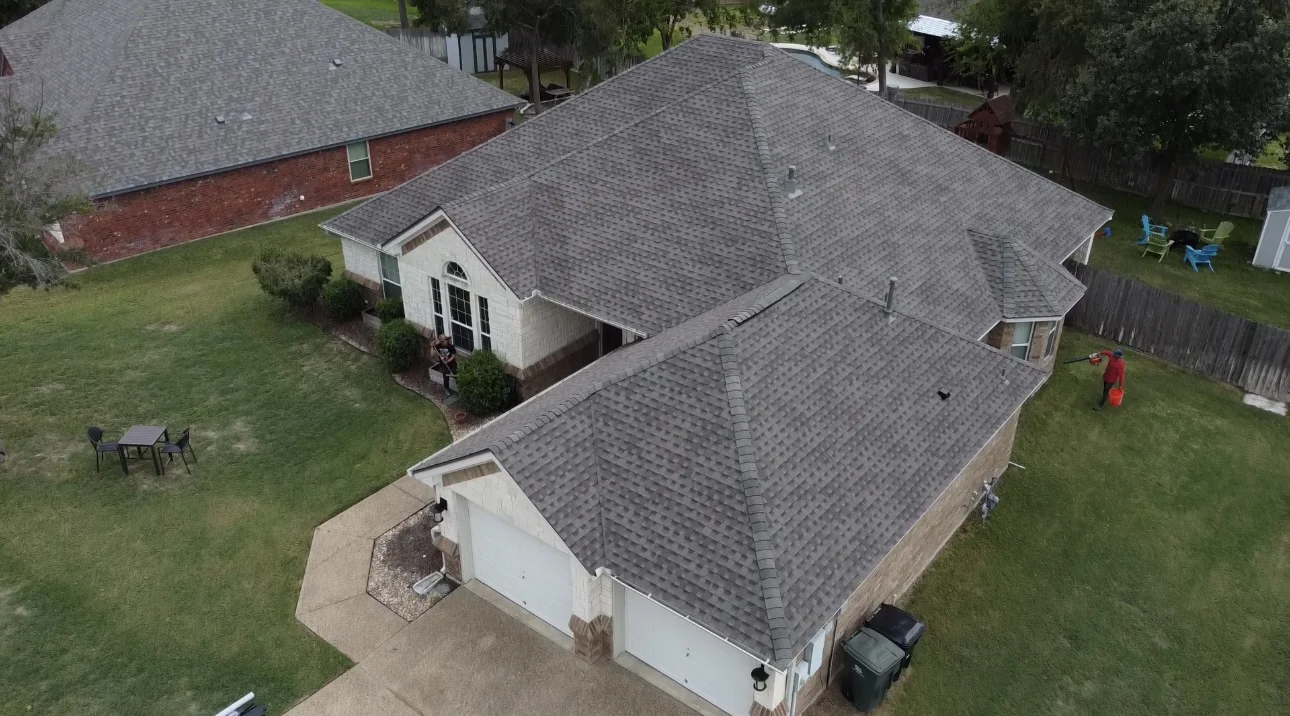 Finished Roof installation by Roam Roof and Solar in Belton TX